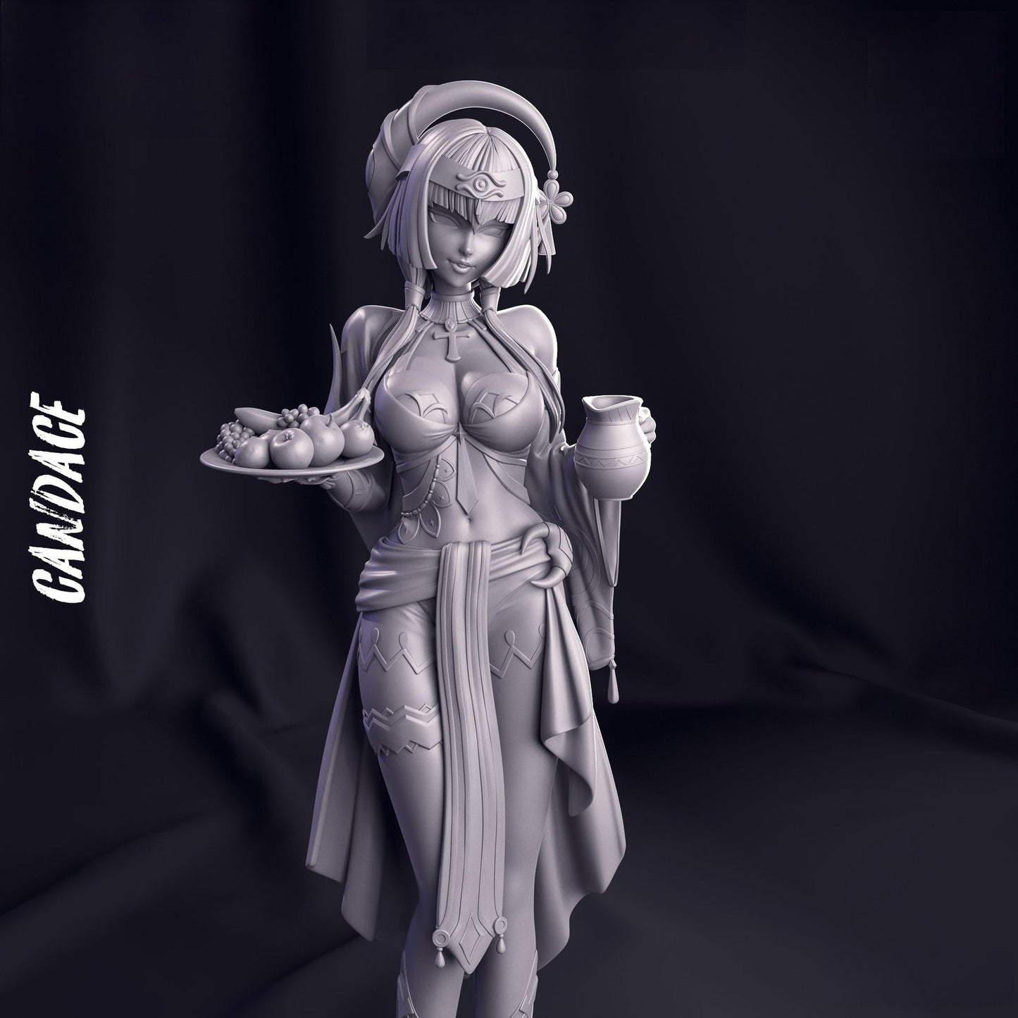 0721 Candace - Genshin Impact - STL 3D Print Files