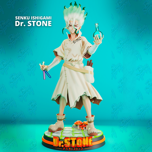 0433 Senku Ishigami - Dr. Stone - STL 3D Print Files