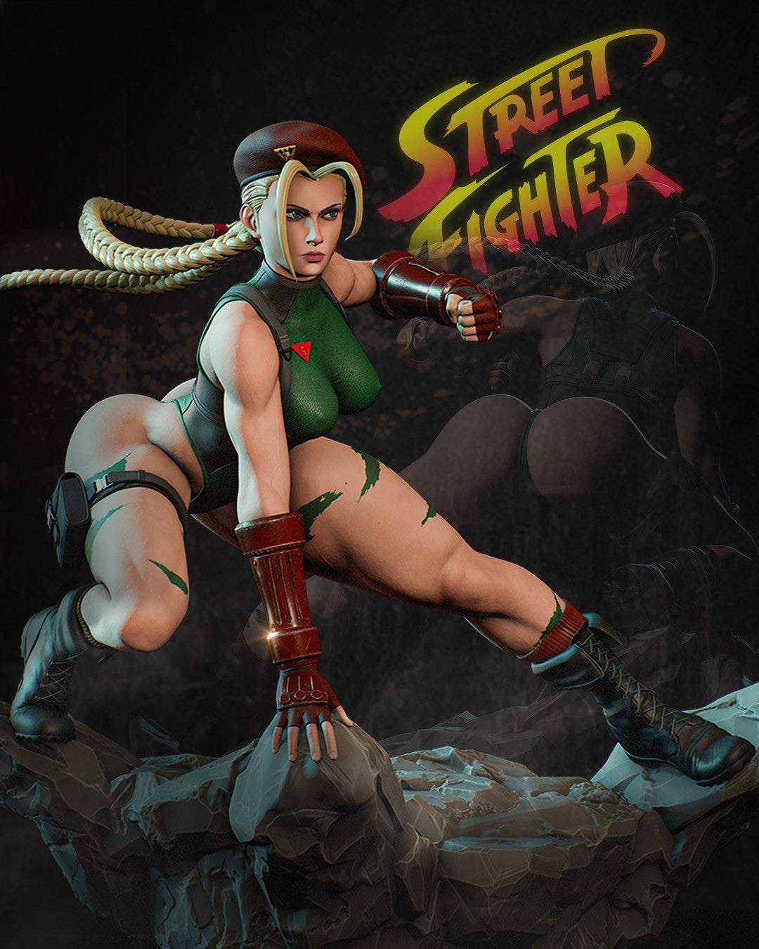 0952 Cammy NSFW - Street Fighter (2231) - STL 3D Print Files