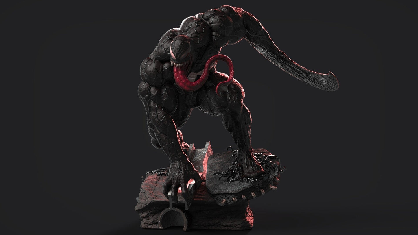 0438 Venom - Marvel Comics (1398) - STL 3D Print Files