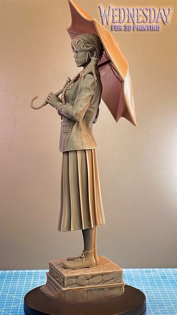 0170 Wednesday Addams - Wednesday - STL 3D Print Files