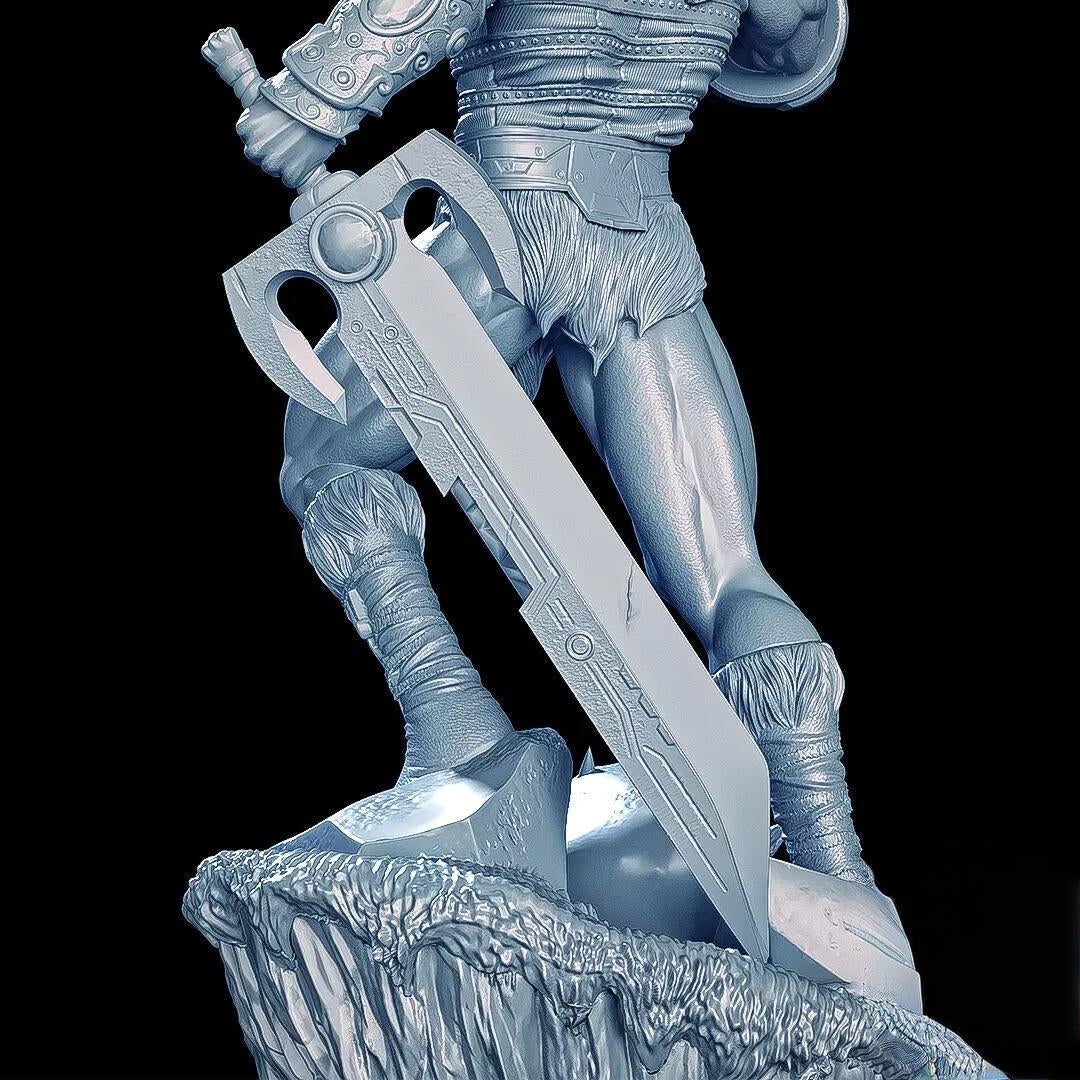 1706 Fisto_Masters of the Universe Statue - STL 3D Print Files