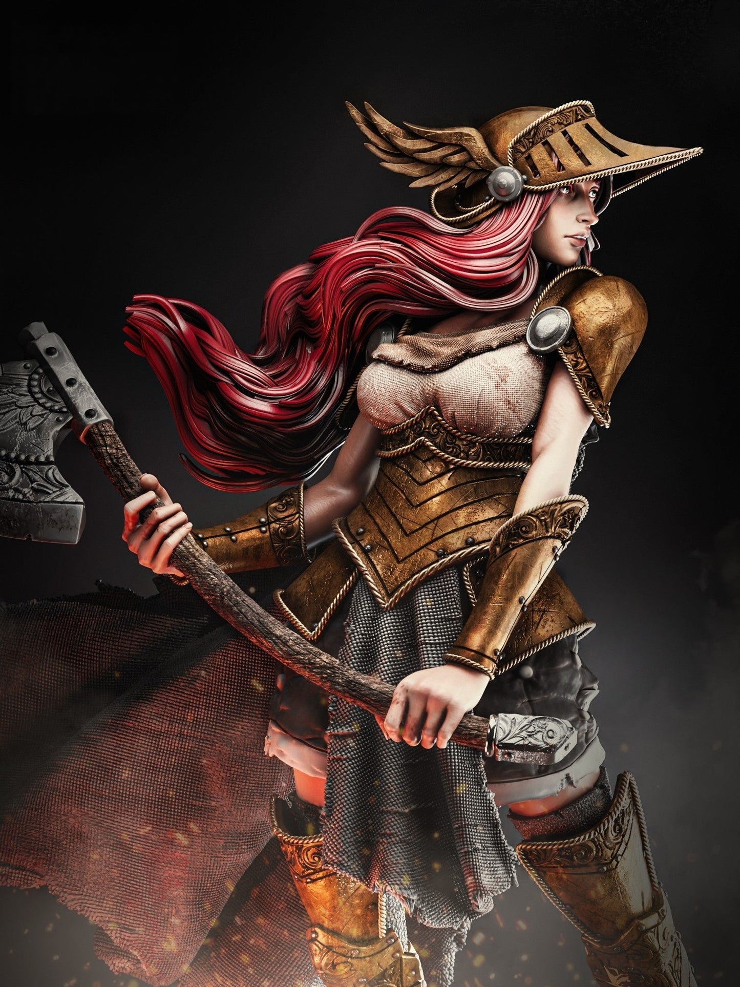 0135 Valkyrie (1471) - STL 3D Print Files