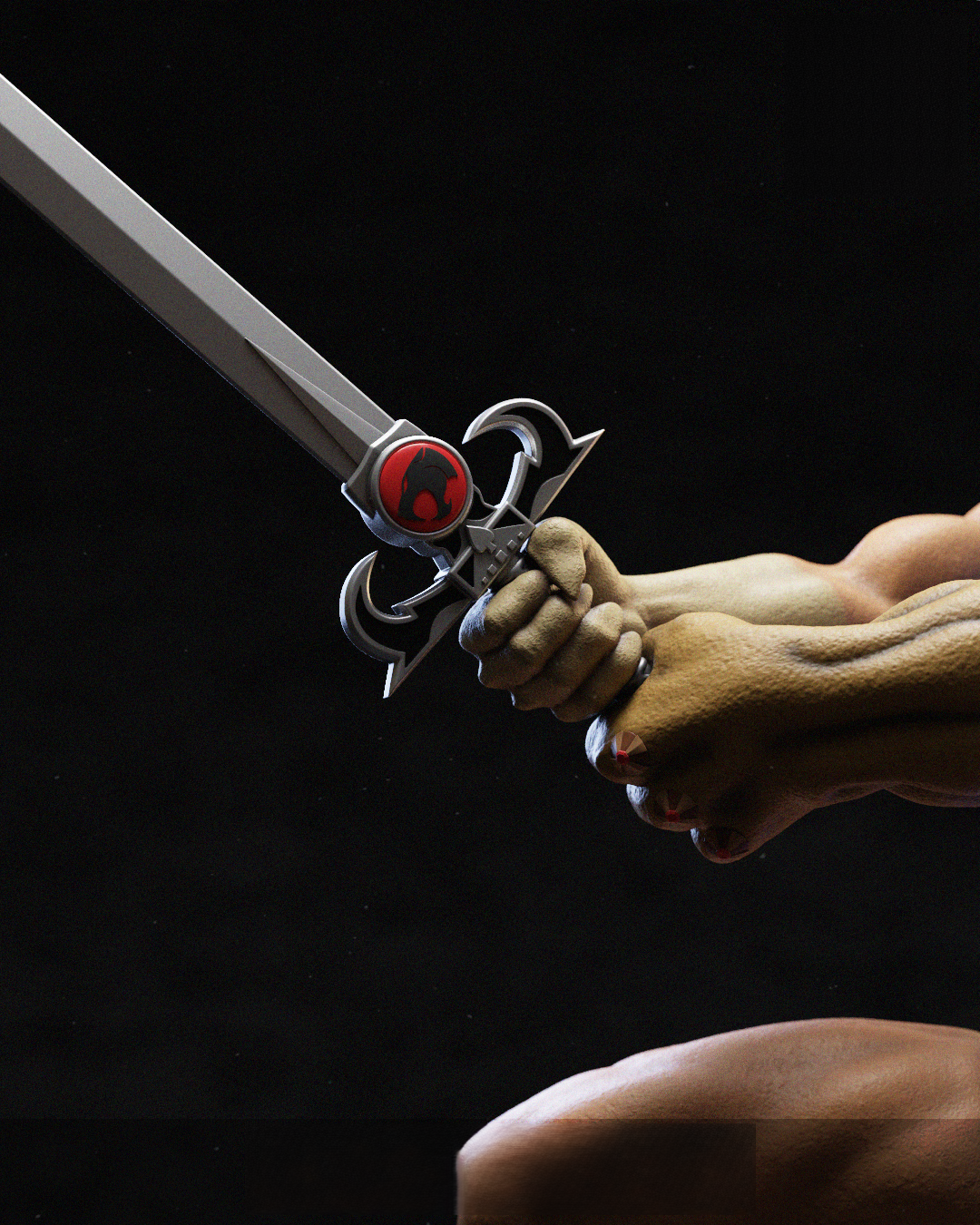 0709 Lion-O - ThunderCats (1416) - STL 3D Print Files