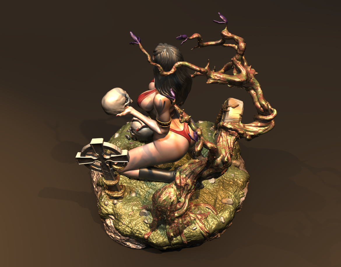 0486 Vampirella NSFW (1322) - STL 3D Print Files