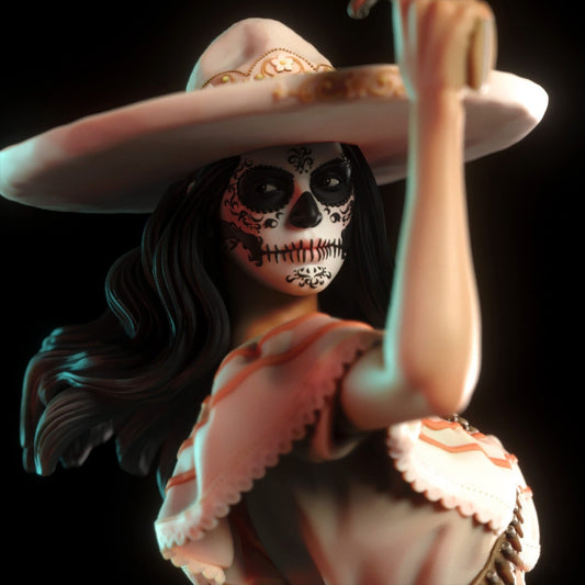 0737 Daniela NSFW - Mexican Gunslinger - STL 3D Print Files