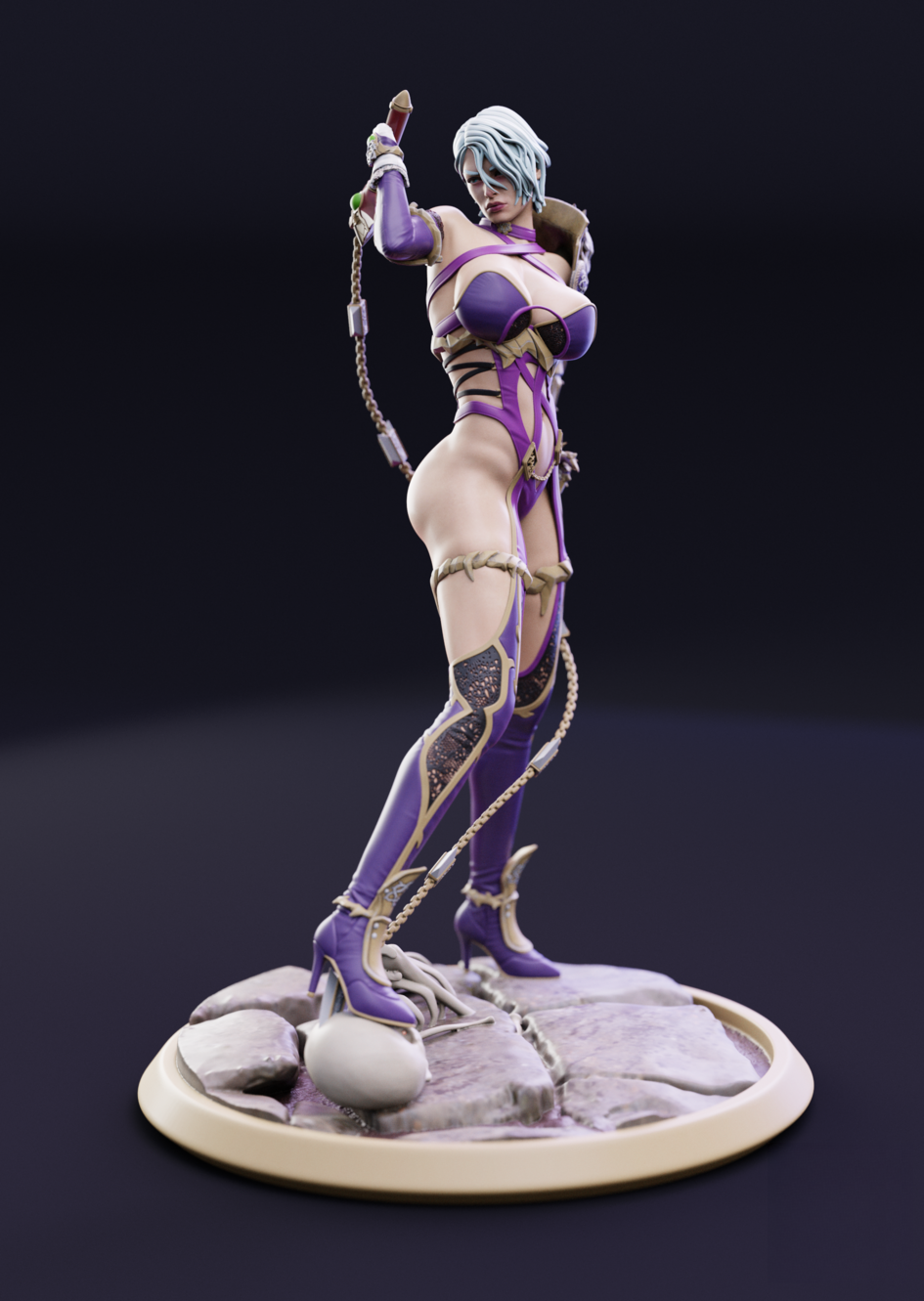 0961 Ivy - SoulCalibur (1933) - STL 3D Print Files