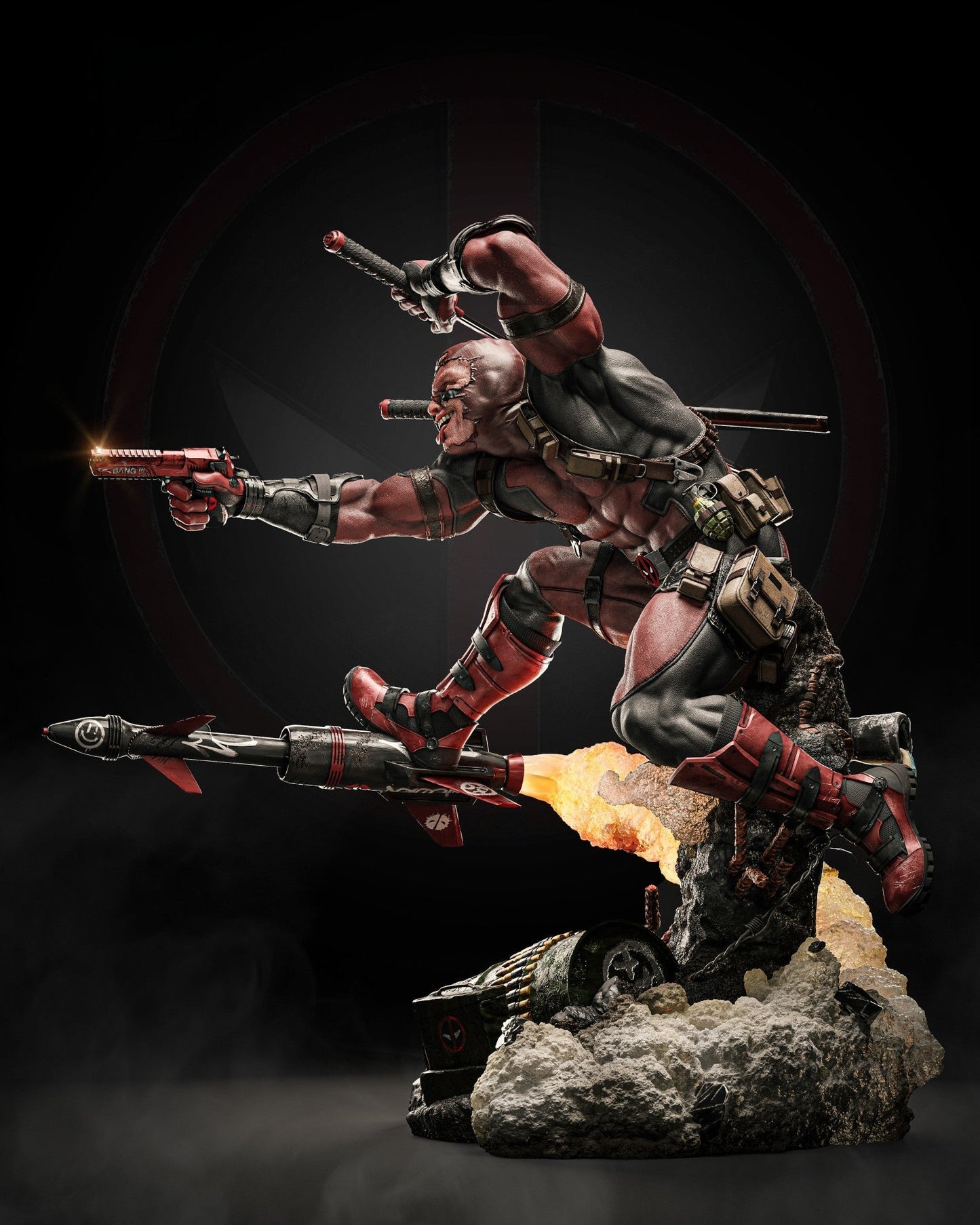 0116 Deadpool - Marvel Comics - STL 3D Print Files