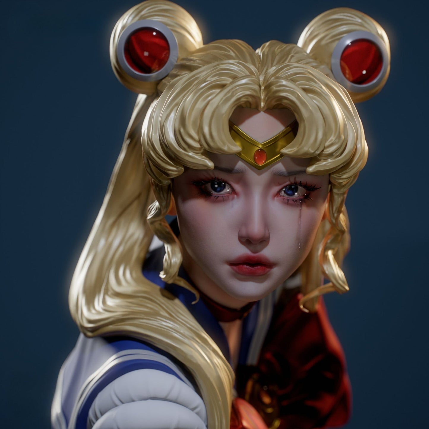 0973 Sailor Moon - Usagi Tsukino (2961) - STL 3D Print Files