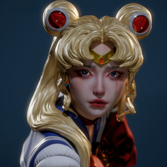 0973 Sailor Moon - Usagi Tsukino (2961) - STL 3D Print Files