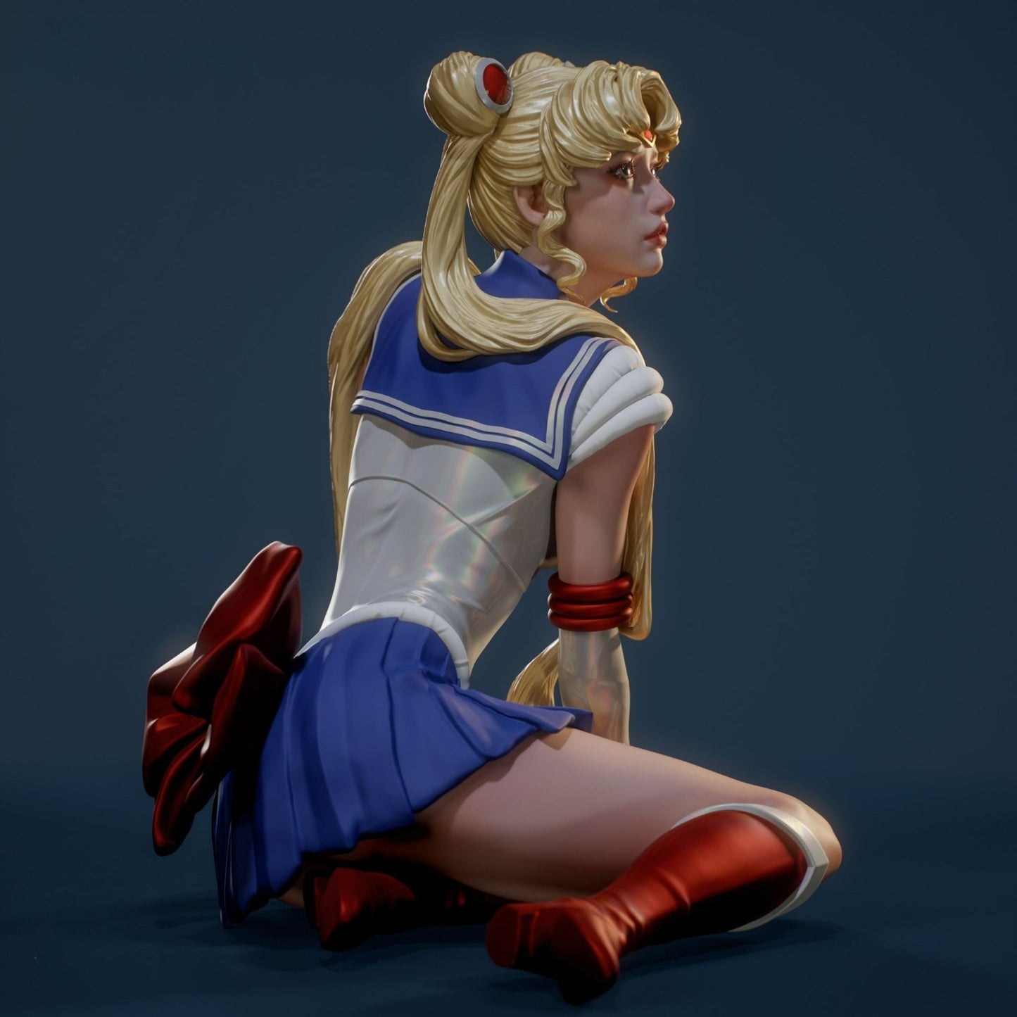 0973 Sailor Moon - Usagi Tsukino (2961) - STL 3D Print Files