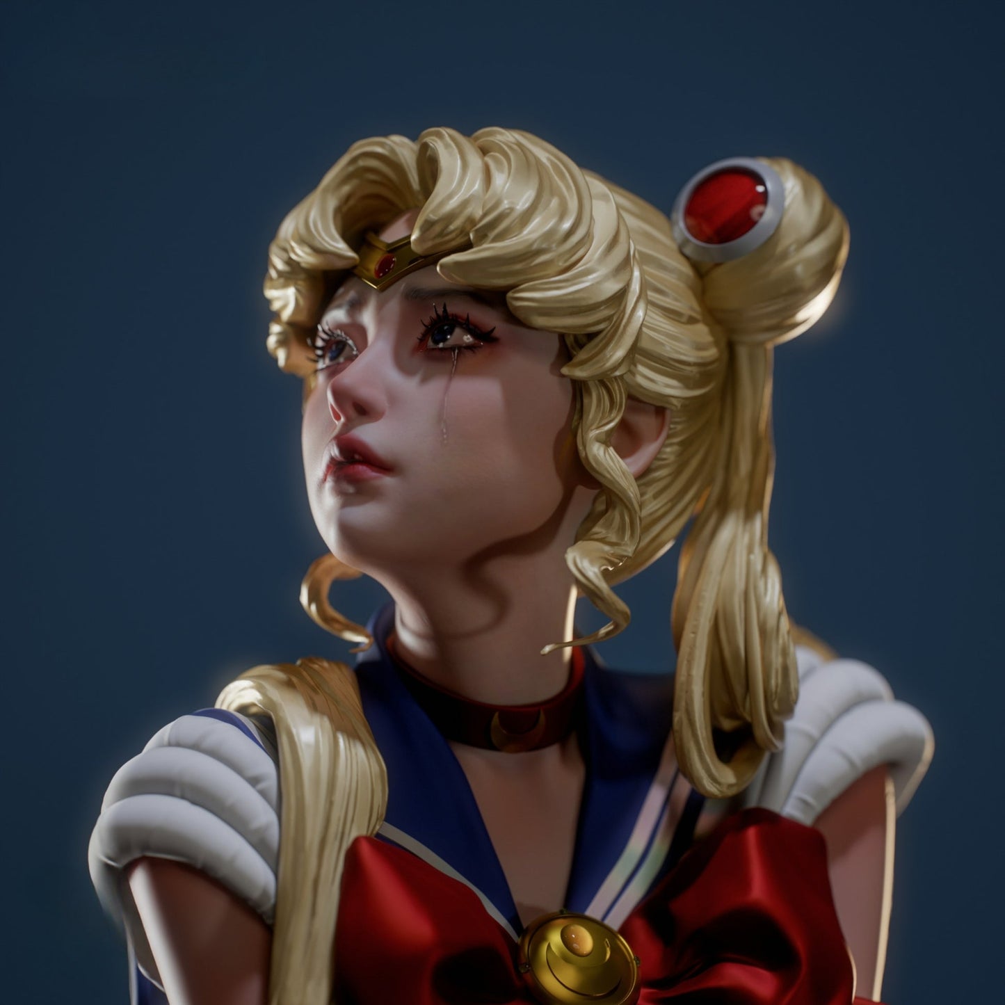 0973 Sailor Moon - Usagi Tsukino (2961) - STL 3D Print Files