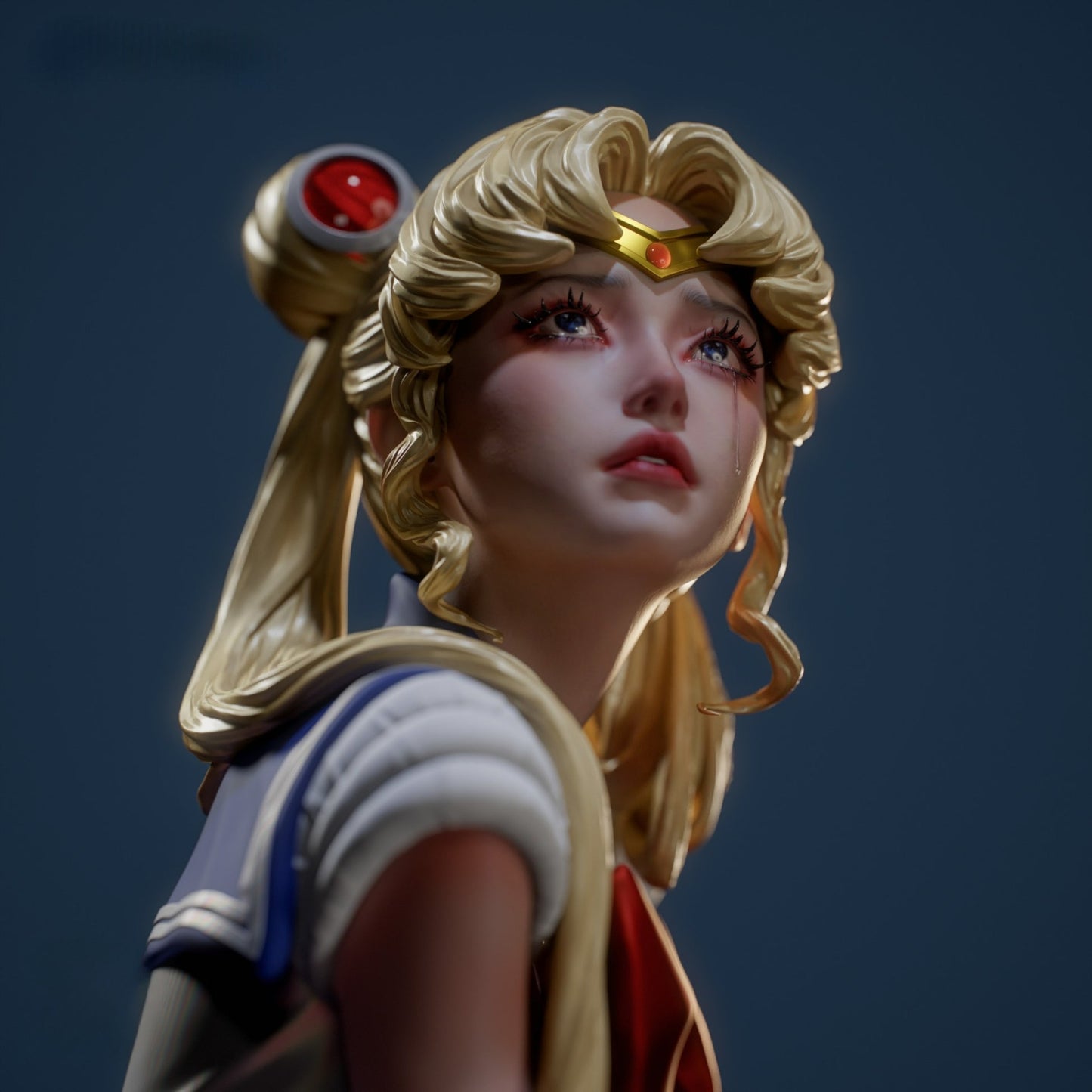 0973 Sailor Moon - Usagi Tsukino (2961) - STL 3D Print Files