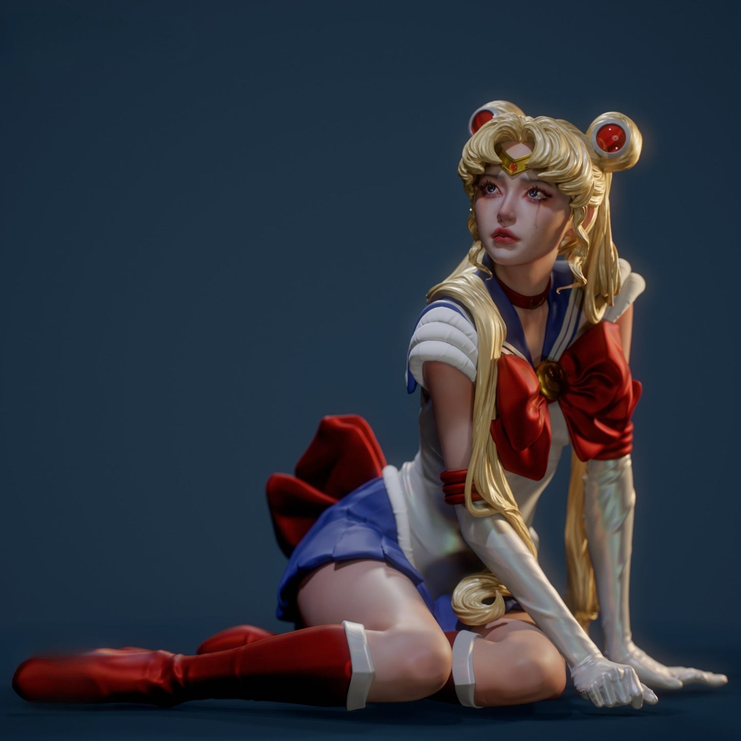 0973 Sailor Moon - Usagi Tsukino (2961) - STL 3D Print Files