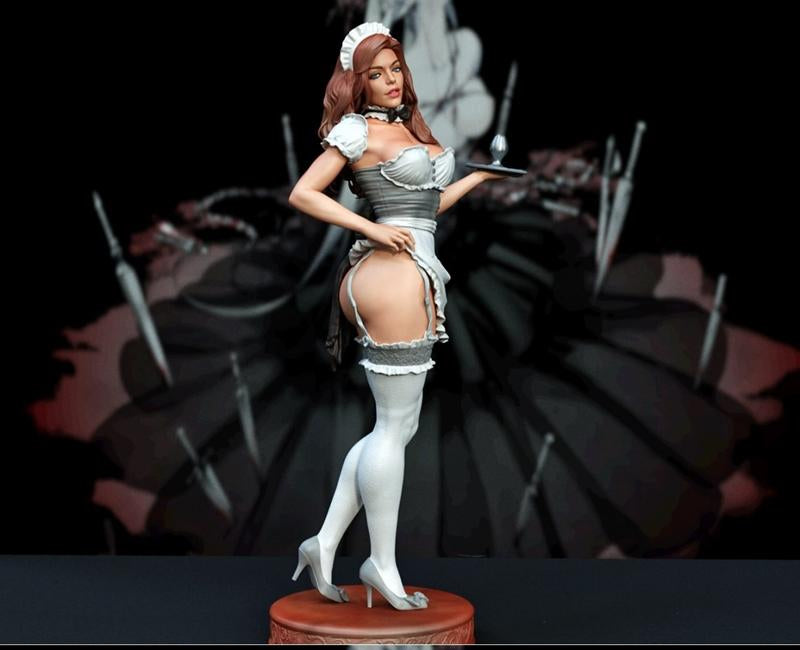 1472 Maid Woman NSFW - STL 3D Print Files