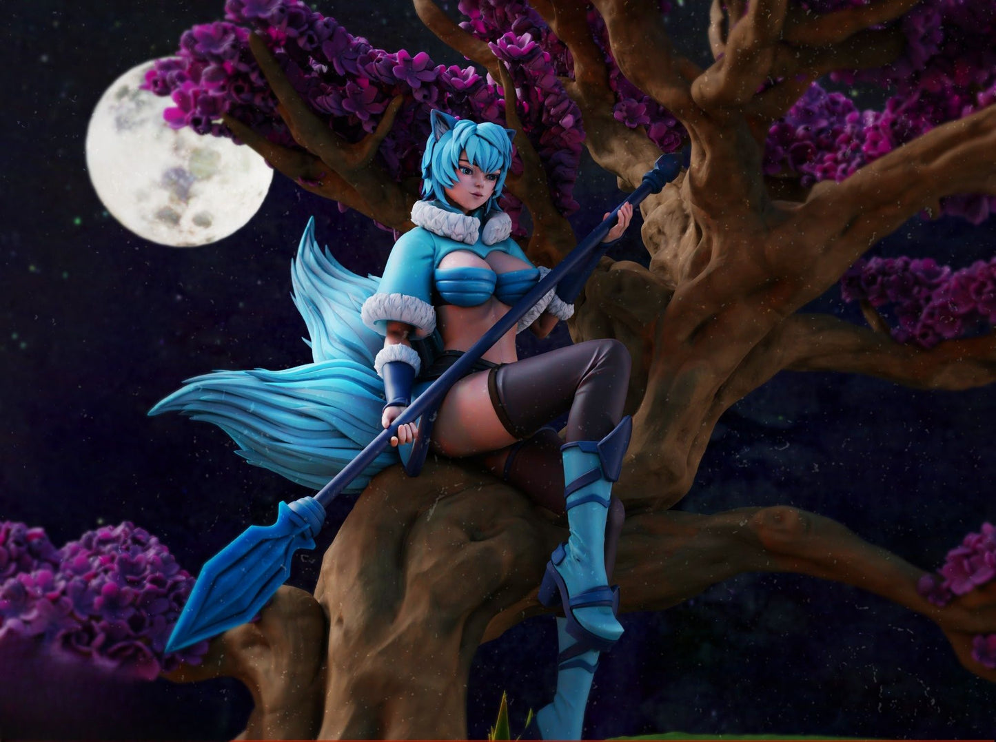 0299 Sakura Tree OC - STL 3D Print Files