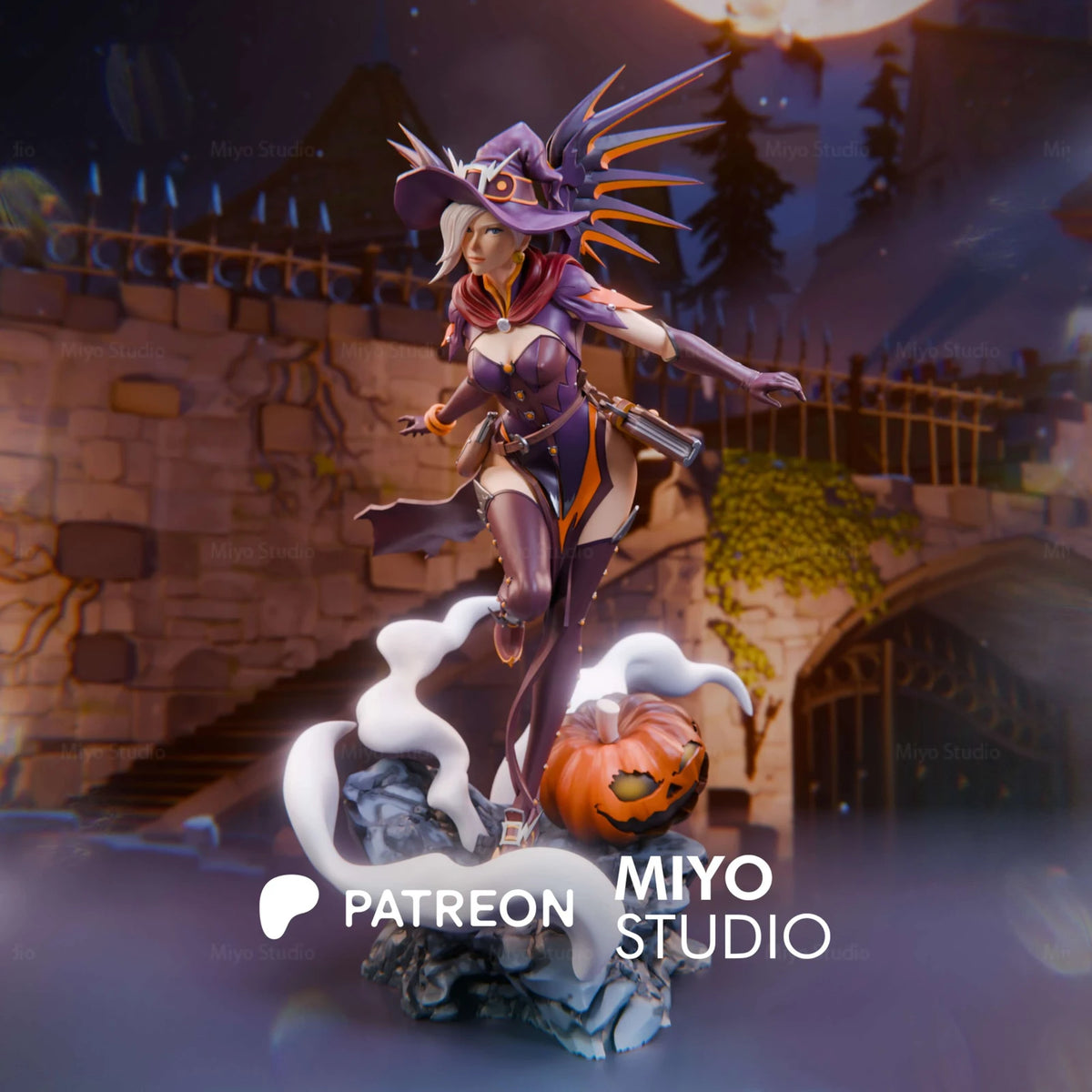 2203 Mercy Halloween_Overwatch NSFW - STL 3D Print Files