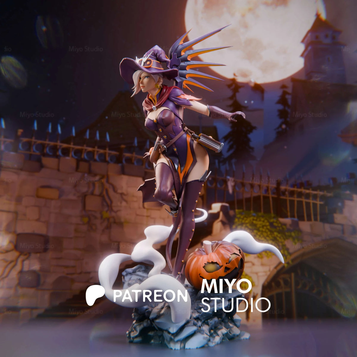 2203 Mercy Halloween_Overwatch NSFW - STL 3D Print Files