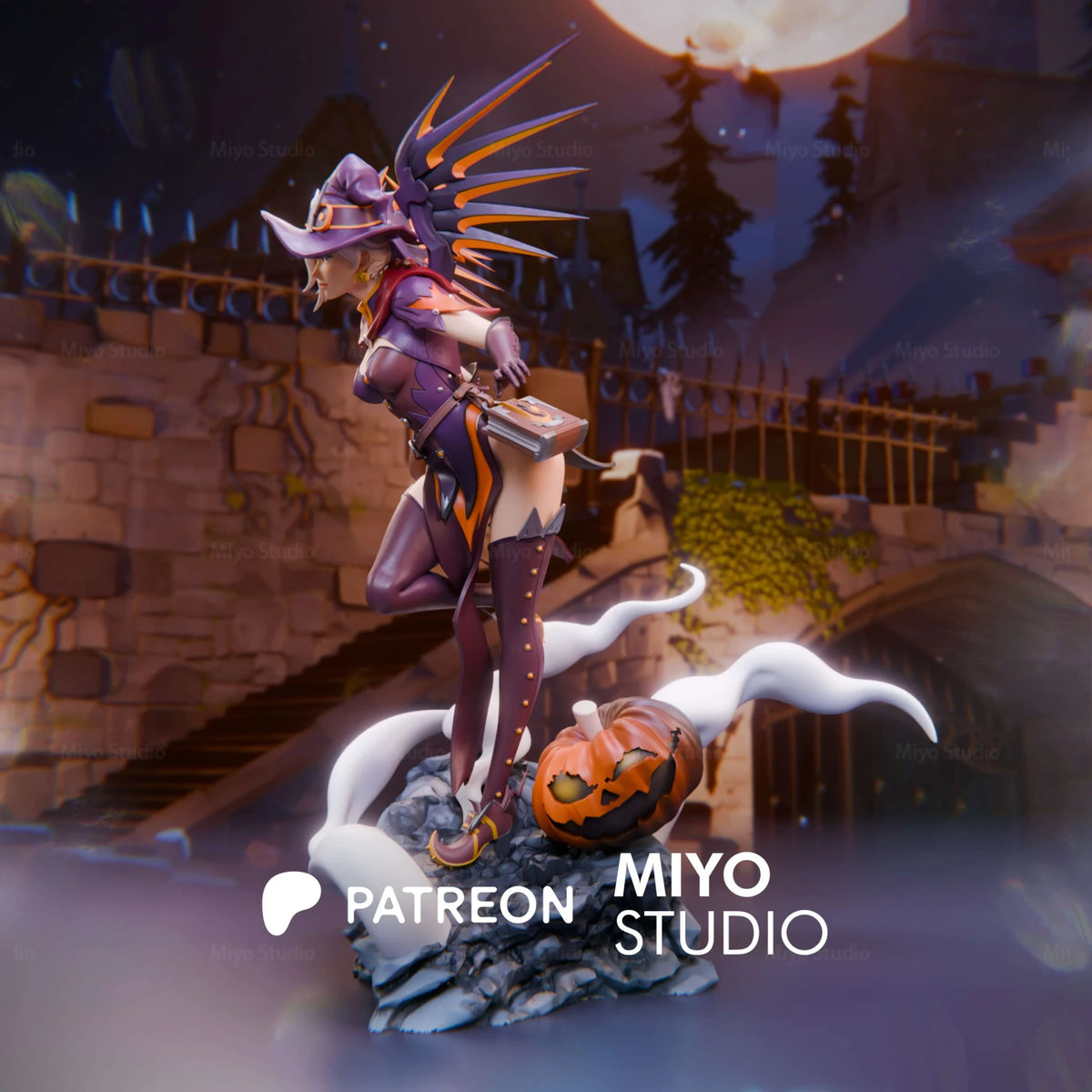 2203 Mercy Halloween_Overwatch NSFW - STL 3D Print Files