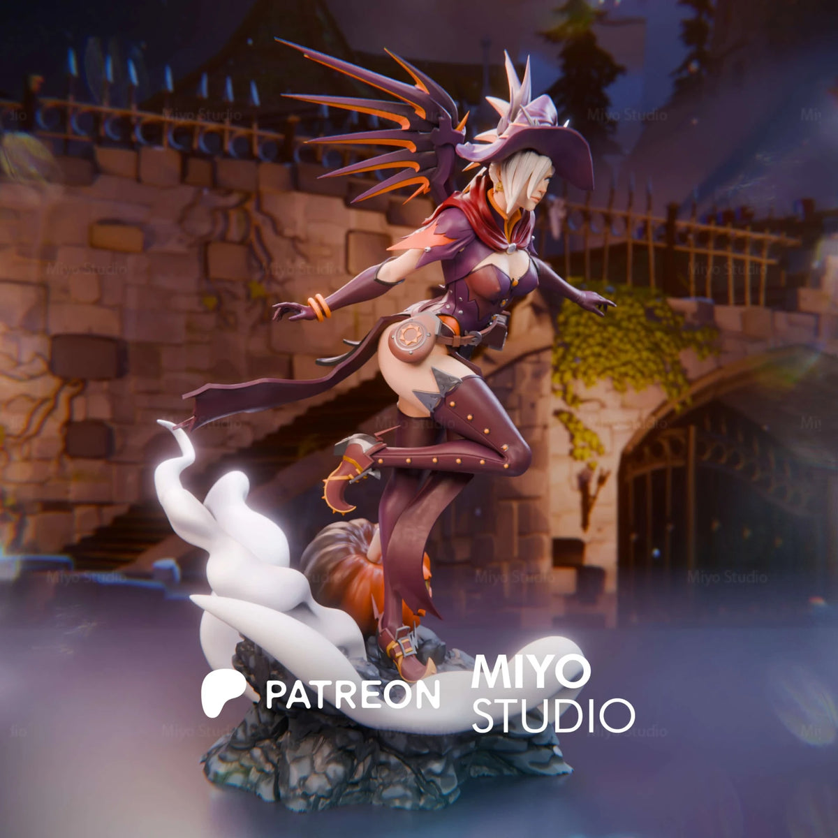 2203 Mercy Halloween_Overwatch NSFW - STL 3D Print Files