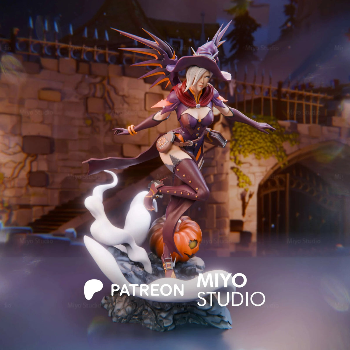 2203 Mercy Halloween_Overwatch NSFW - STL 3D Print Files