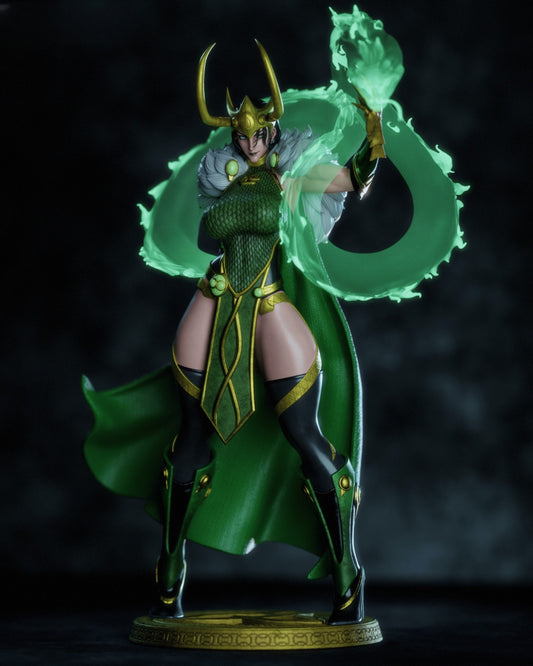 0610 Lady Loki - STL 3D Print Files