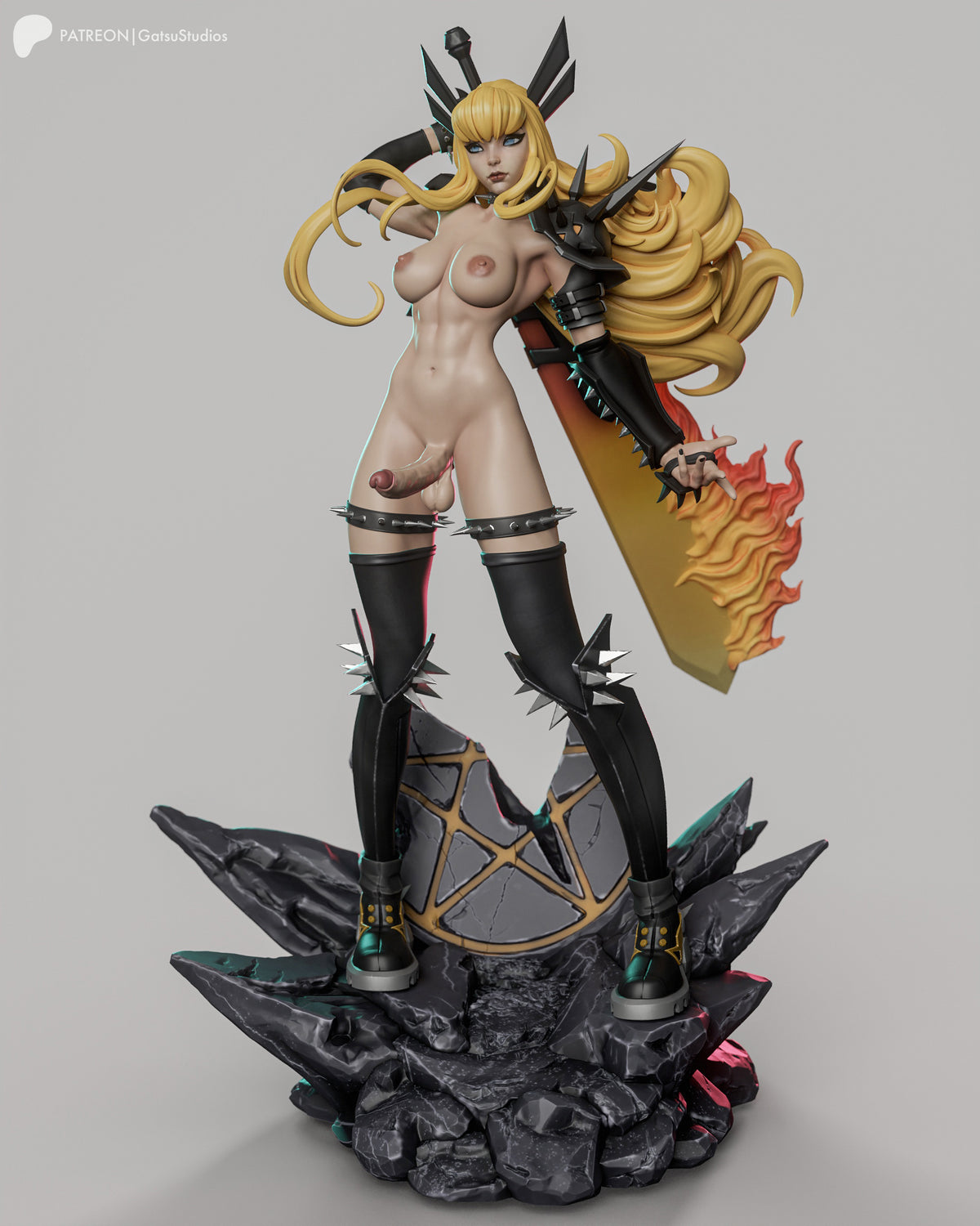 1939 Magik_Marvel Rivals NSFW - STL 3D Print Files