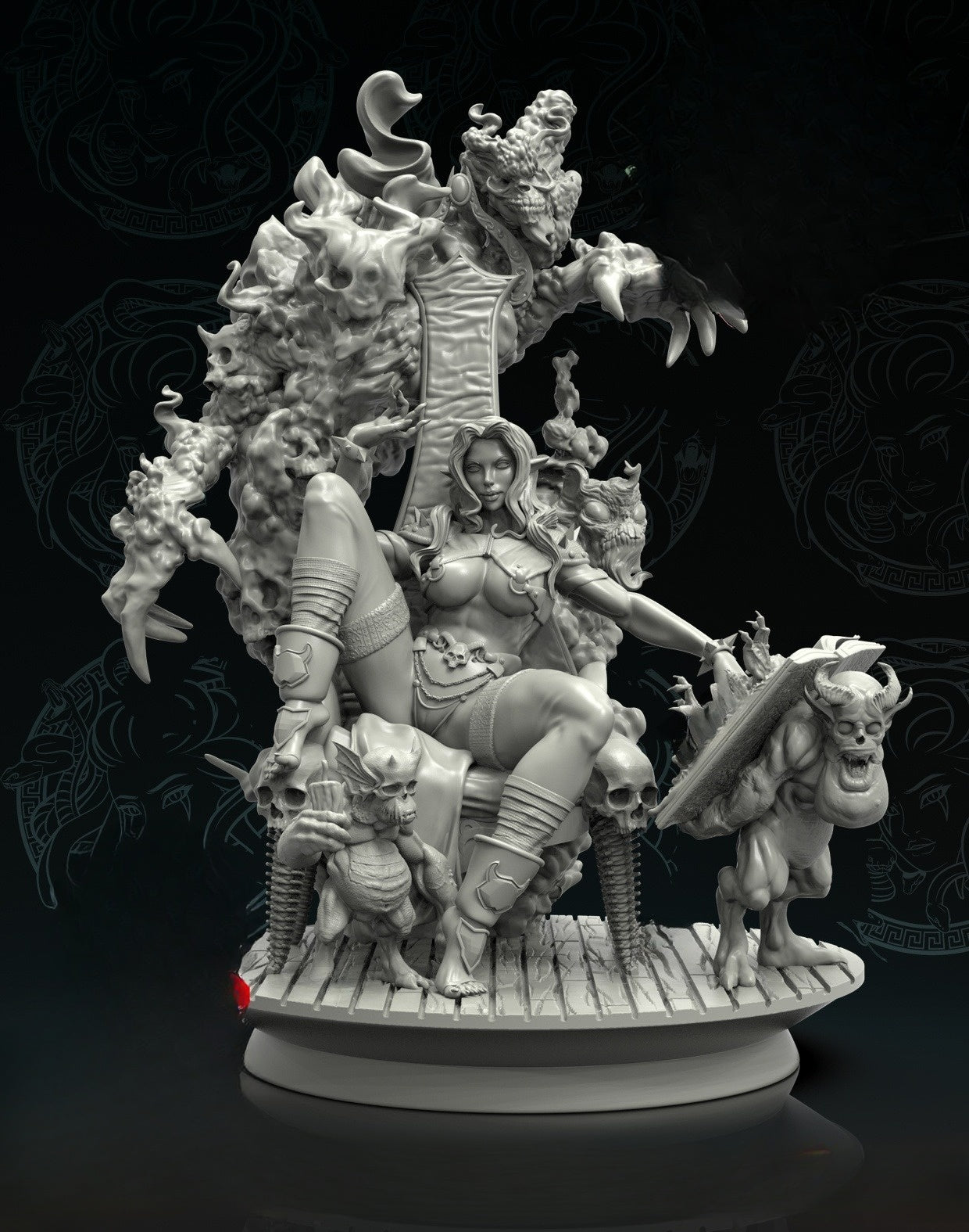 1178 Summoner of Spirits - STL 3D Print Files