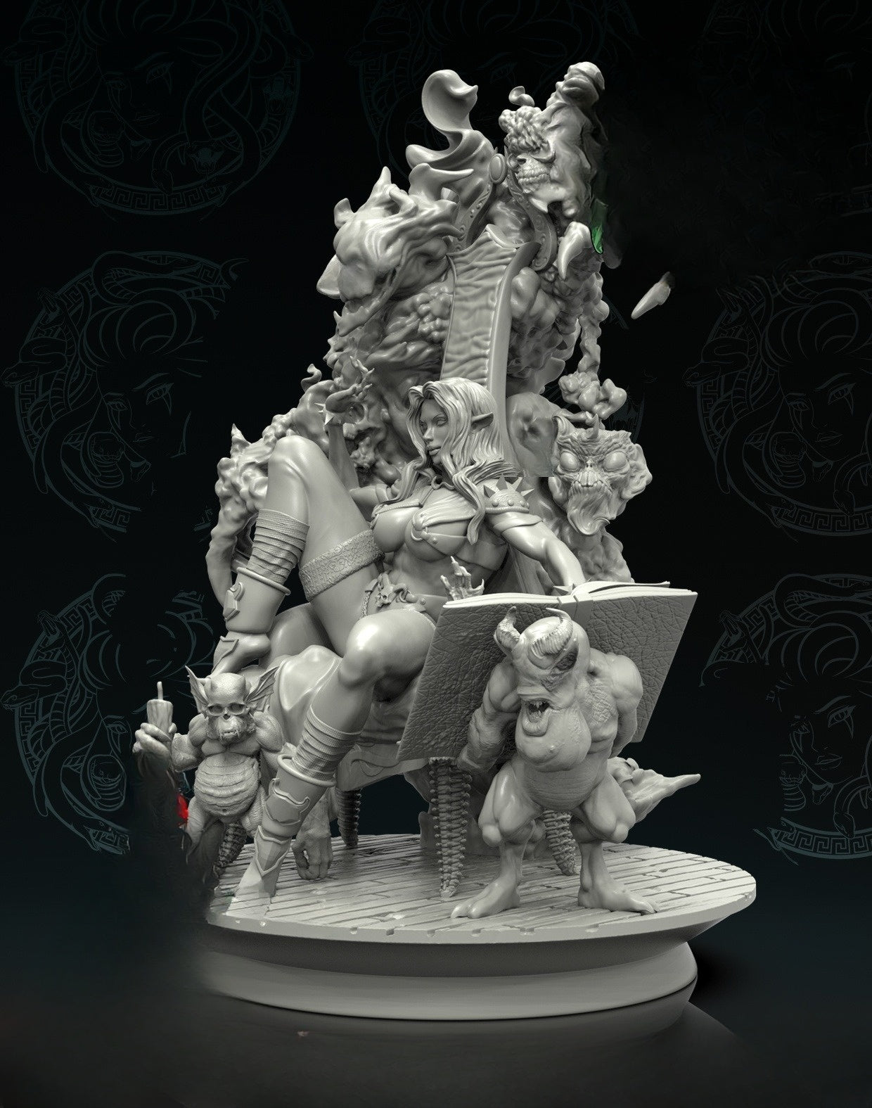 1178 Summoner of Spirits - STL 3D Print Files