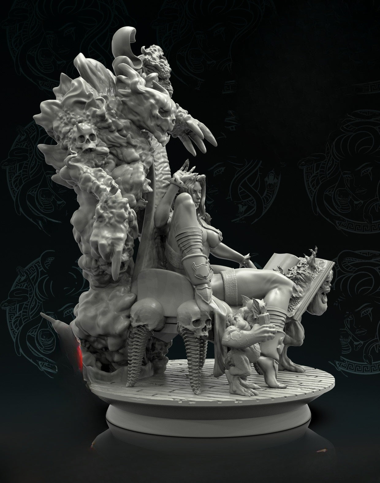 1178 Summoner of Spirits - STL 3D Print Files
