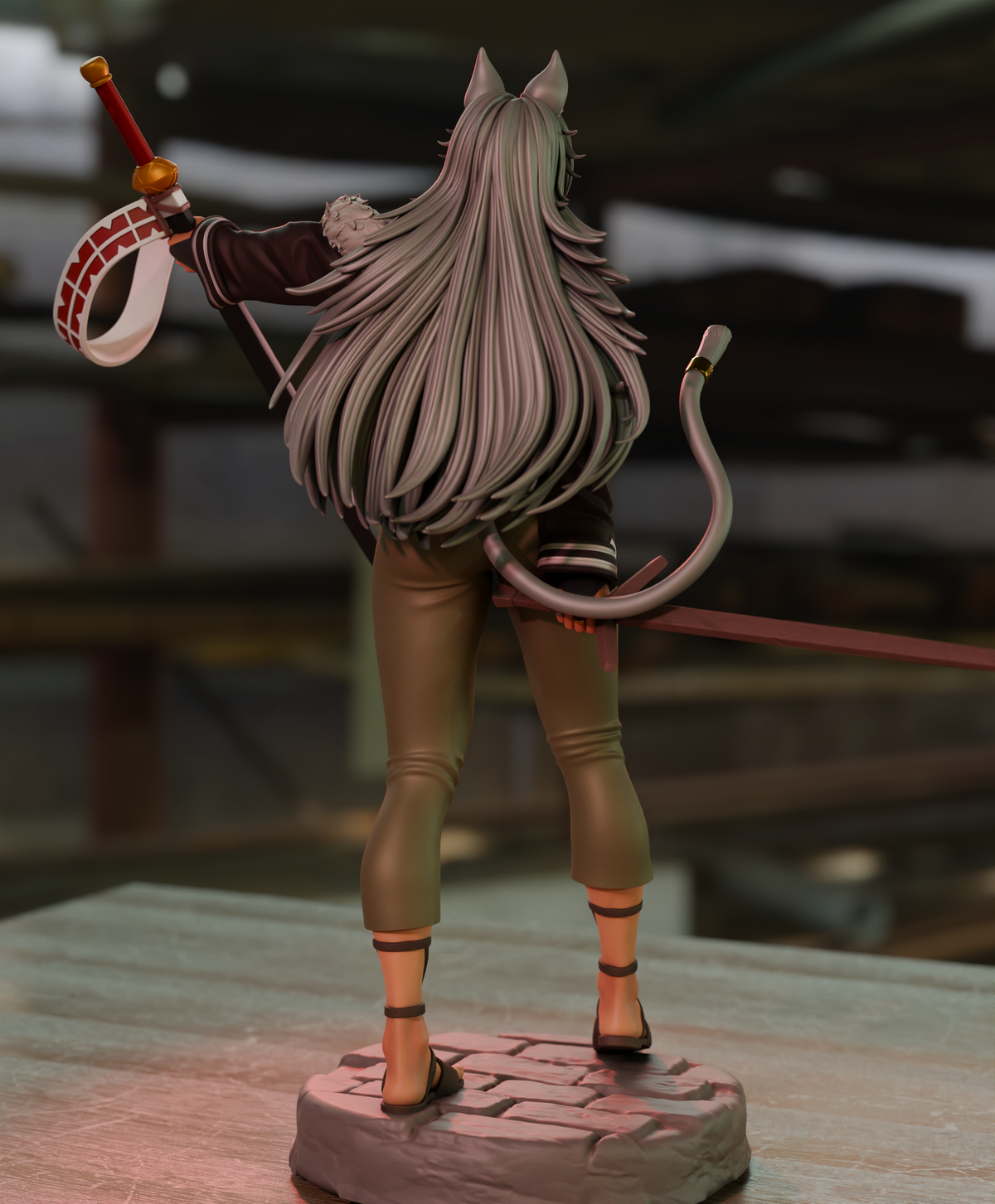 1809 Ghislaine Dedoldia_Mushoku Tensei NSFW - STL 3D Print Files