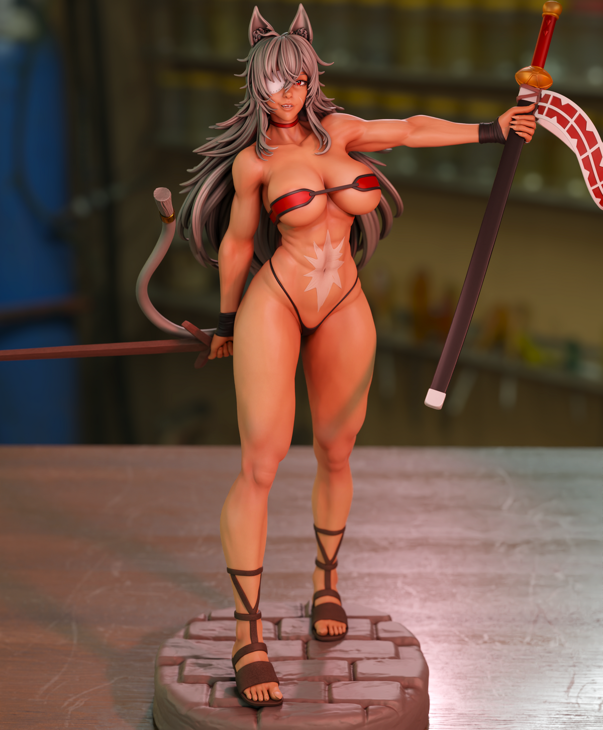 1809 Ghislaine Dedoldia_Mushoku Tensei NSFW - STL 3D Print Files