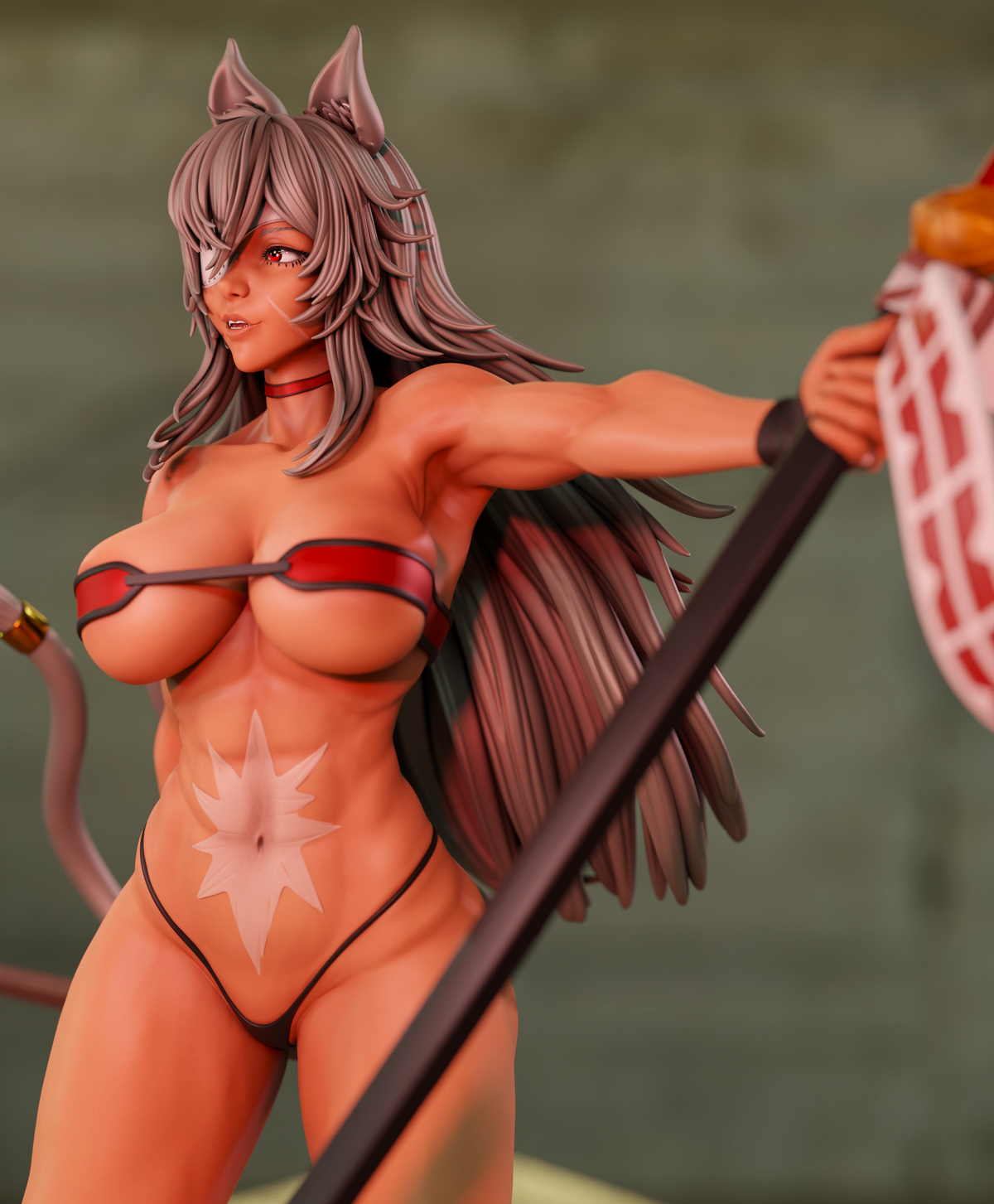 1809 Ghislaine Dedoldia_Mushoku Tensei NSFW - STL 3D Print Files
