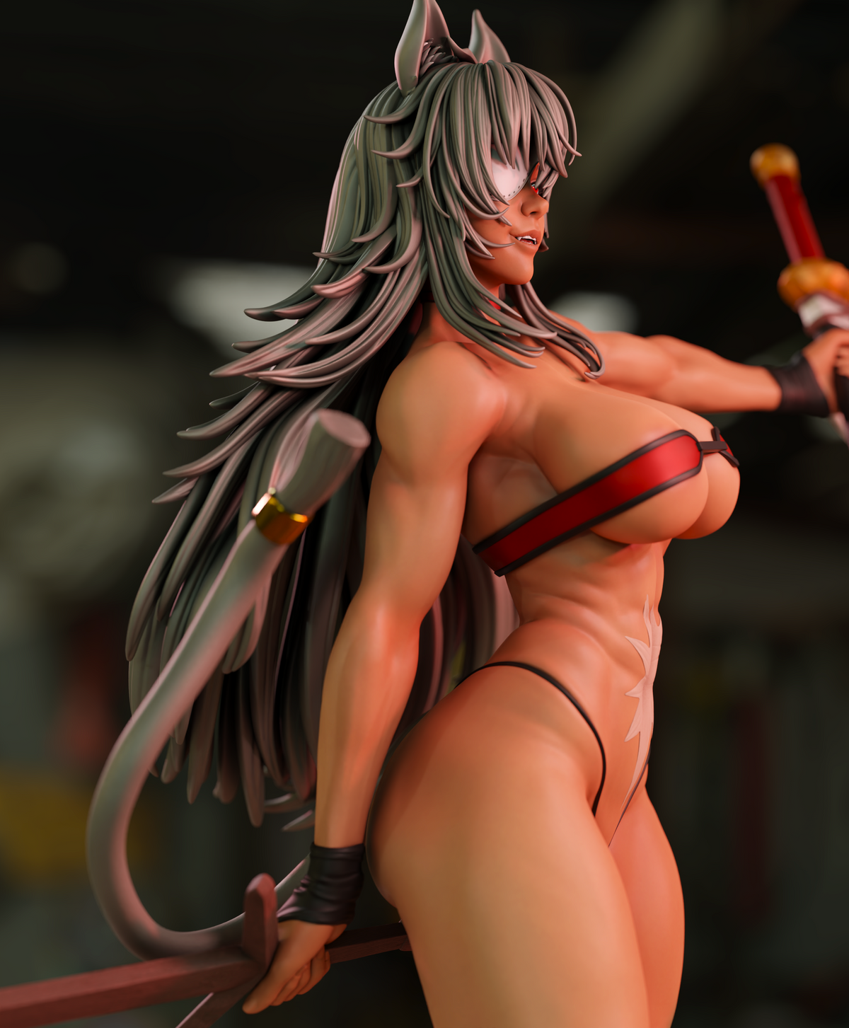 1809 Ghislaine Dedoldia_Mushoku Tensei NSFW - STL 3D Print Files