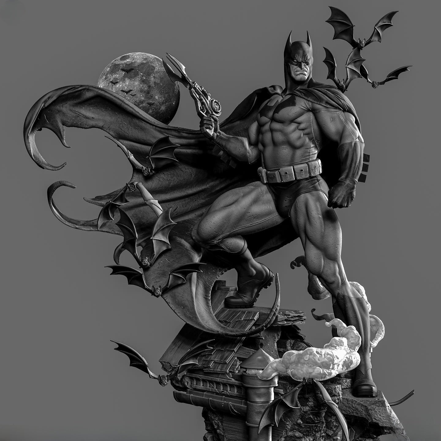 1067 Batman - STL 3D Print Files