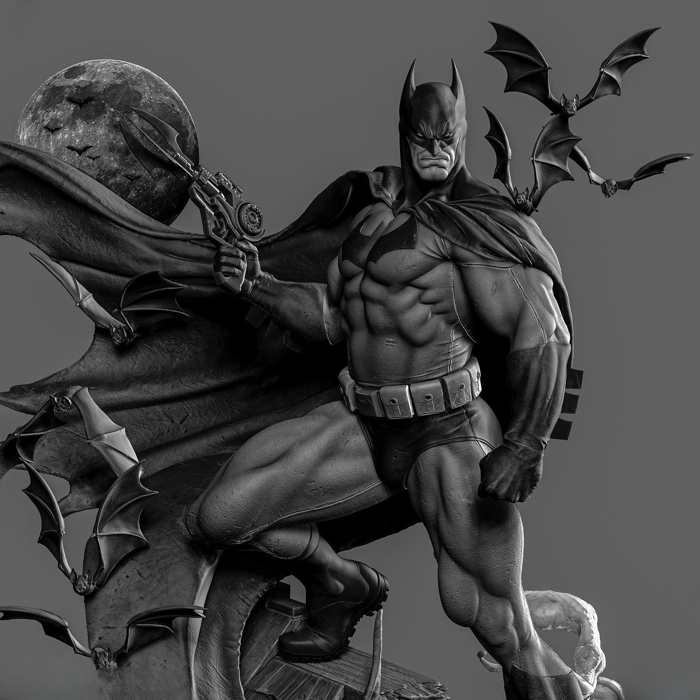 1067 Batman - STL 3D Print Files