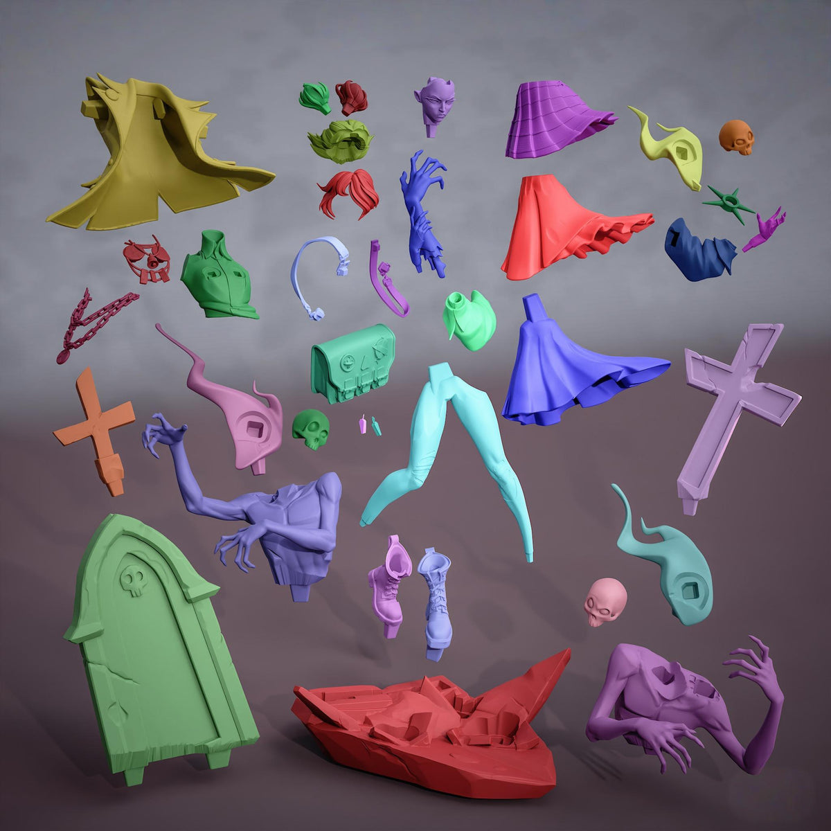 1781 Graves_Deadlock - STL 3D Print Files