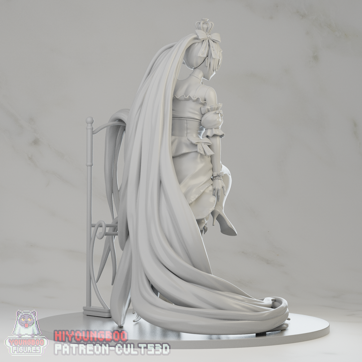 1899 Cinderella_NIKKE - STL 3D Print Files
