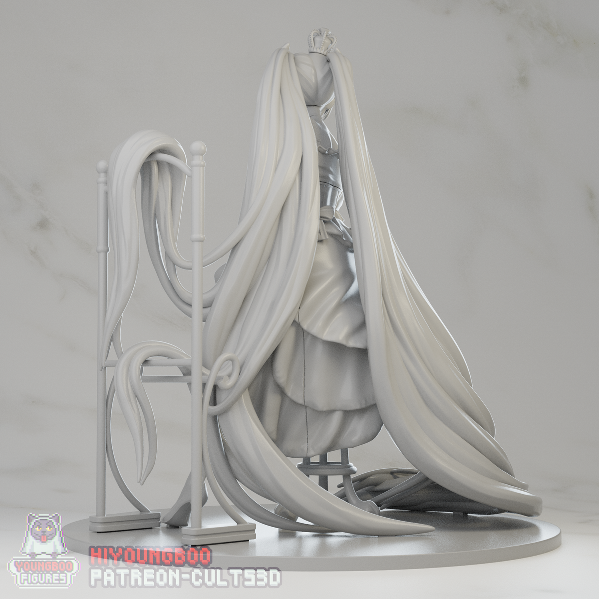1899 Cinderella_NIKKE - STL 3D Print Files