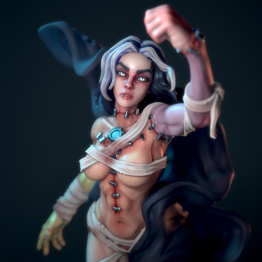 0966 Nenia Rising - Bride of Frankenstein - STL 3D Print Files