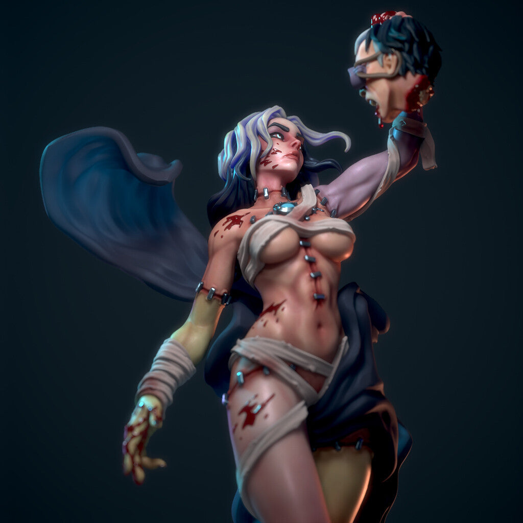 0682 Nenia Rising - Bride of Frankenstein - STL 3D Print Files