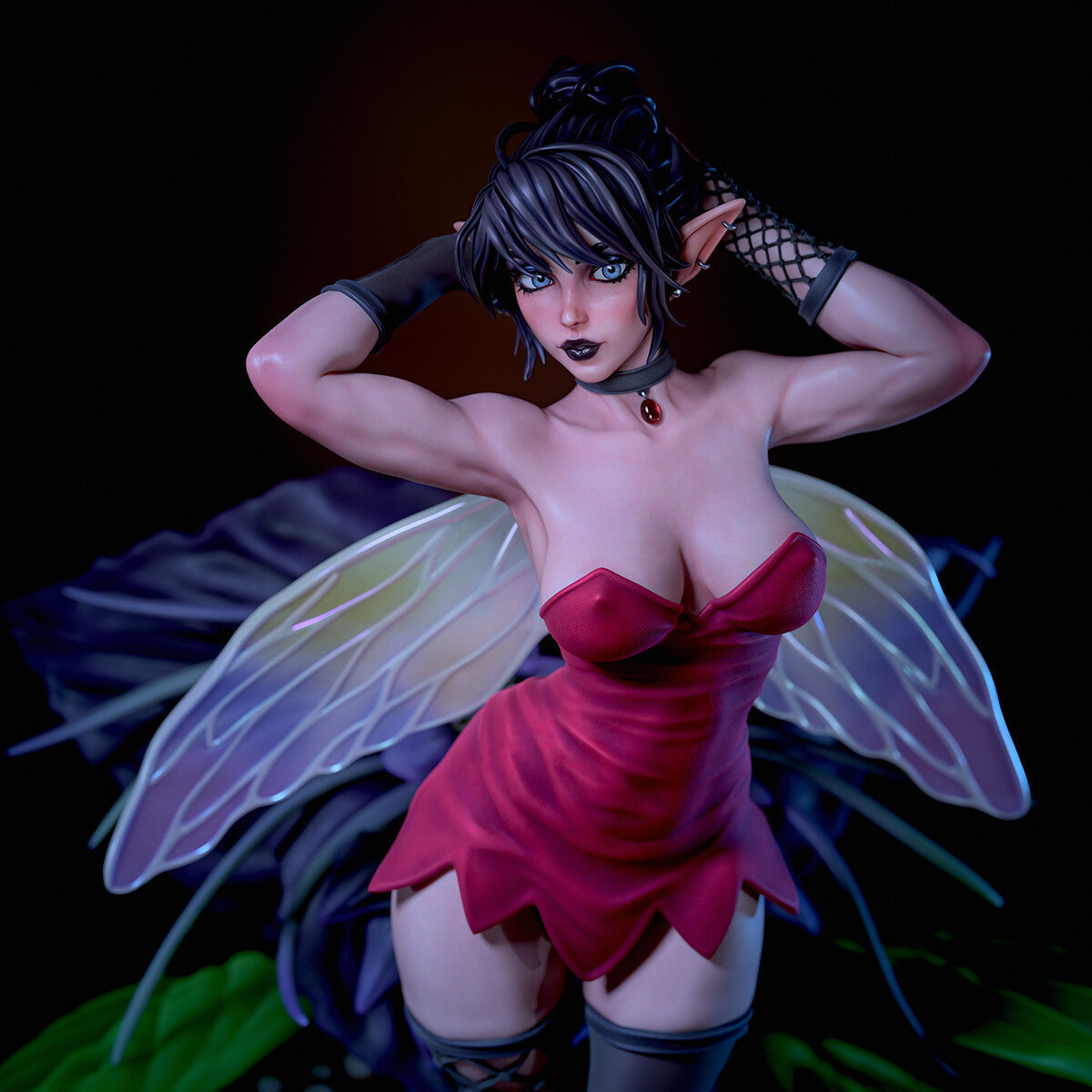 1853 Vita_The Goth Fairy NSFW.23 - STL 3D Print Files