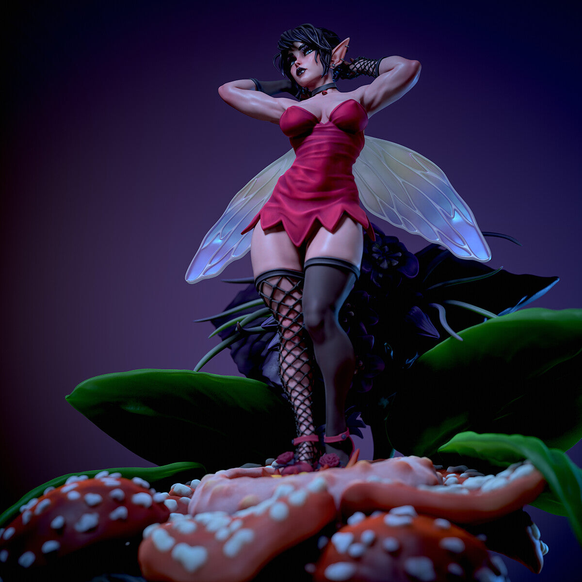 1853 Vita_The Goth Fairy NSFW.23 - STL 3D Print Files