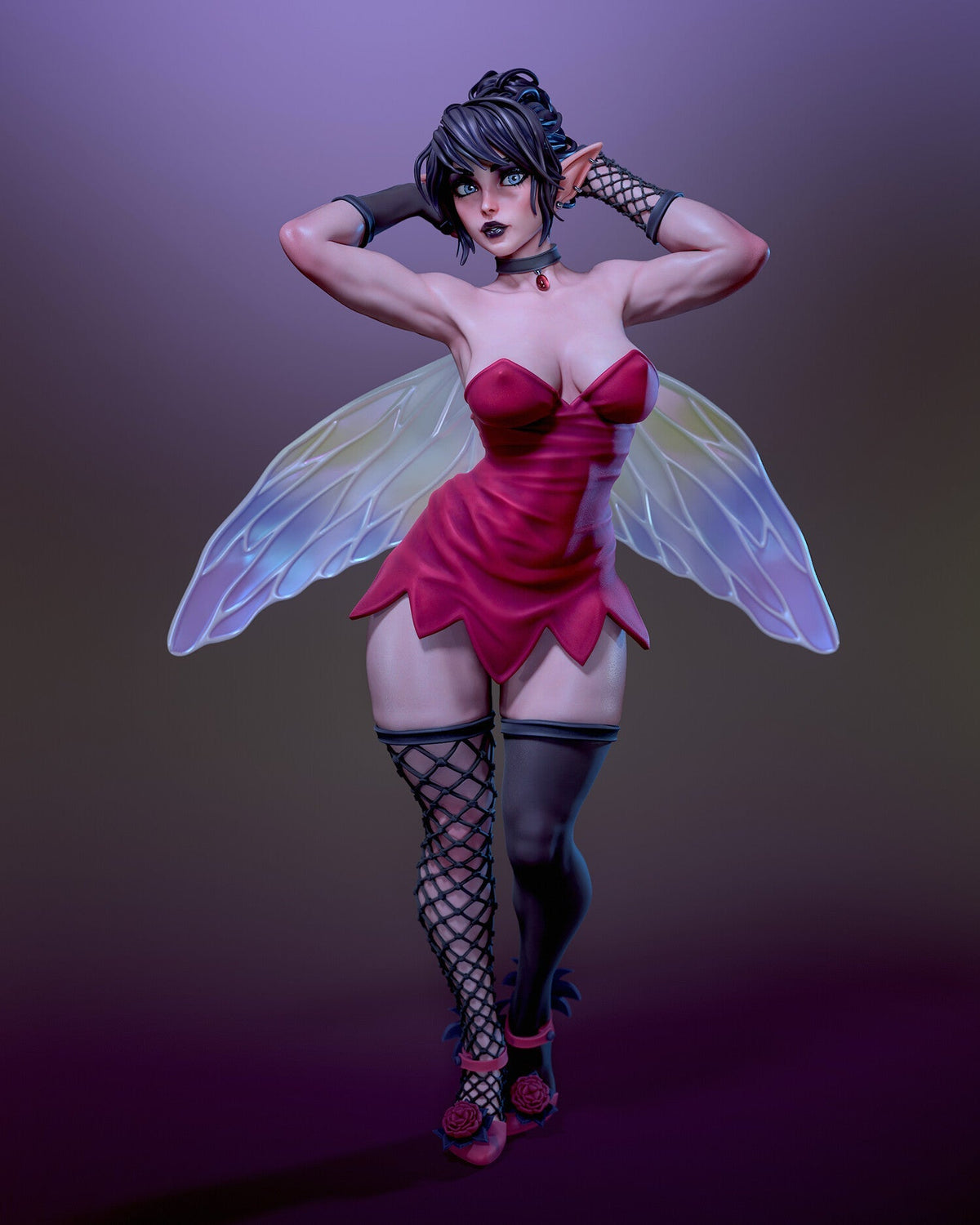 1853 Vita_The Goth Fairy NSFW.23 - STL 3D Print Files