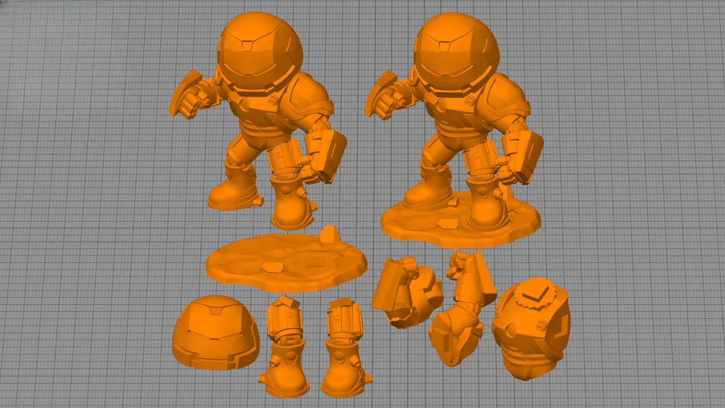 0095 Hulkbuster - STL 3D Print Files