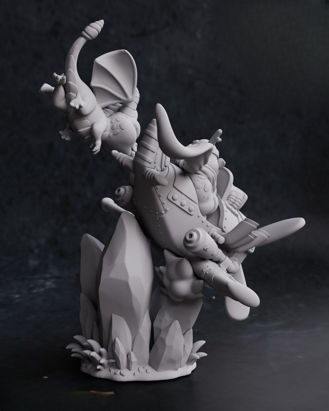 0020 Spyro - STL 3D Print Files