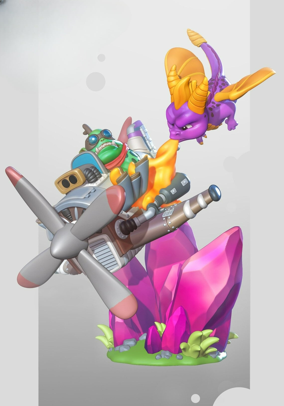 0020 Spyro - STL 3D Print Files