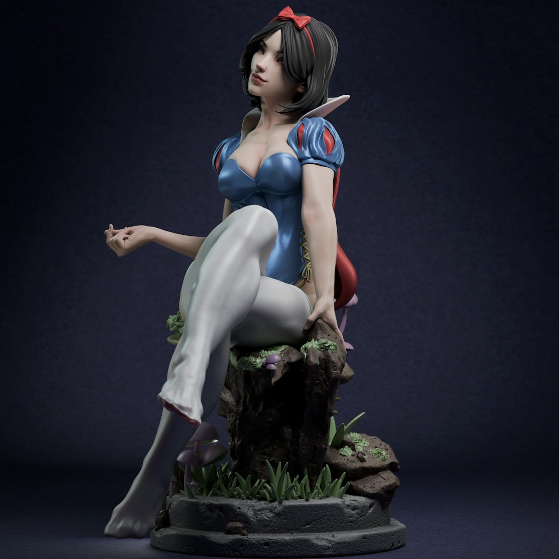 0962 Snow White - Disney(1987) - STL 3D Print Files