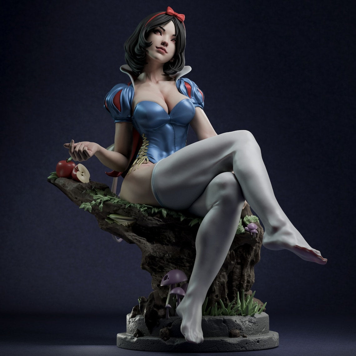 0962 Snow White - Disney(1987) - STL 3D Print Files