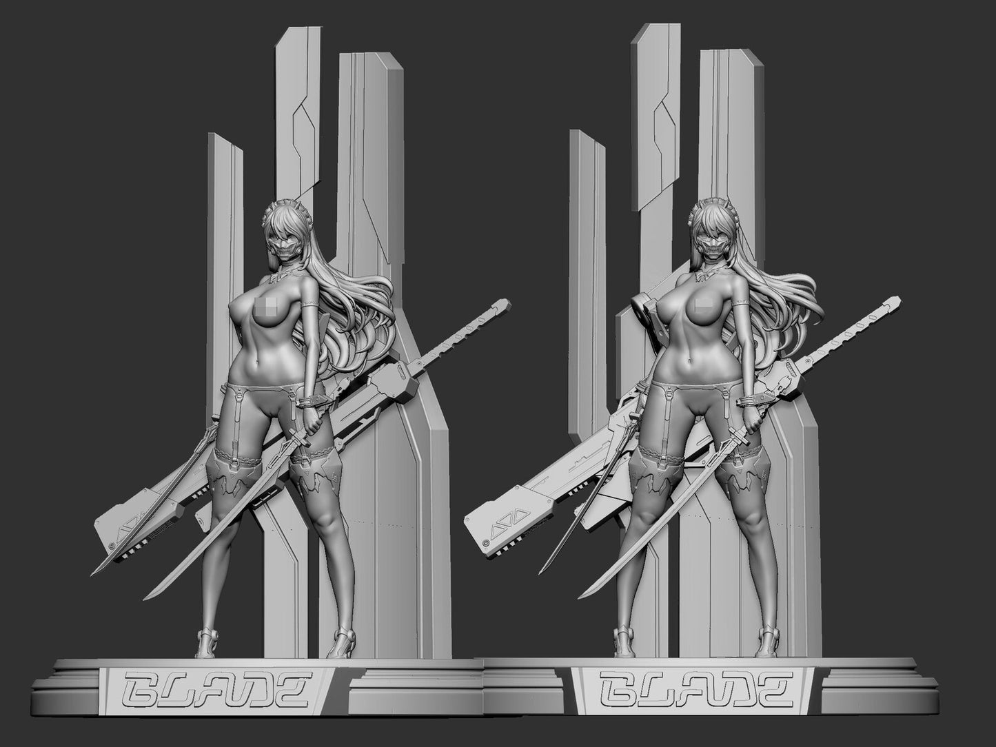 1158 Javelin_Goddess of Victory NIKKE - STL 3D Print Files